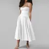 Vestido Nuevo Estilo Otoño 2026 Estilo Europeo y Americano Comercio Transfronterizo Ropa para Mujer Dropshipping Estilo Casual de Vacaciones Vestido Largo Estampado