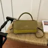 Nova Coleção de Outono 2026: Bolsa de Mão Patchwork Tecida de Alta Qualidade, Bolsa Transversal Quadrada Pequena Fashion e Versátil para Mulheres, Bolsas Femininas no Atacado