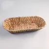 Cesta de Armazenamento de Lanches Doméstica Cesta Criativa de Palha Tecida Abóbora Cesta de Frutas de Palha Tecida Cesta de Talheres Cesta de Lanches Tecida Cesta de Pão