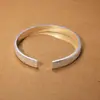 Pulseira de Mosquitinho Estilo Novo com Abertura, Simples, Nicho, Versátil, de Alta Qualidade, Pulseira de Presente da Moda para Namorada