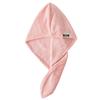 Gorro para cabello seco directo de fábrica, toalla absorbente de secado rápido de vellón coral para mujer, gorro de baño, toalla de microfibra para cabello seco