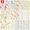 Tecido de Algodão Estampado 40S, Estilo Pastoral para Roupas Femininas e Infantis, Vestidos, Camisas, Bolsas, Tecido para DIY Artesanal em Estoque