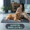 Alfombrilla Impermeable Transpirable Antiadherente Oxford para Cama de Mascota Colchoneta para Dormir Perro y Gato Grande Esterilla de Verano