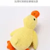 Juguete para Gato y Perro: Peluche de Pato Amarillo, Duradero, Masticable, Chirriante, Entretenido para Gatos, Suministros para Mascotas para Golden Retrievers