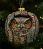 Decoraciones de Colgante Plano Acrílico de Nuevo Producto Transfronterizo Adornos Navideños Regalo Navideño Perfecto Animales para Árbol de Navidad