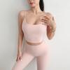 Yoga Fitness Nuevo Top de Yoga Camisola de Tirantes Finos para Mujer Secado Rápido Ropa Interior Exterior Sujetador Fitness