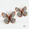 Mariposa 3D Cabeza de Flor Grande Tocado Tela Simulación Pasador DIY Estilo Antiguo Hanfu Accesorio para el Cabello Fotografía de Boda Flor Decorativa