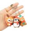 Llavero de Regalo para Festival Reno de Navidad Pingüino Oso Pequeño Colgante Fantasma de Halloween Calabaza Adornos Venta al por Mayor