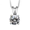Zhuang Shengsheng Joyería Comercio Exterior Moda Europea y Americana Diamante de Simulación Ocho Corazones Ocho Flechas Colgante de 2 Quilates