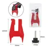 Corrector de Placa Guía, Soporte Especial para Placa Guía para Afilar Cadenas de Motosierra, Herramienta para Afilar Cadenas, Juego de Herramientas de Lima para Cadenas de Motosierra