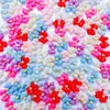 Nuevas Decoraciones Versátiles de Uñas con Mini Moño de Color Sólido Accesorios de Resina para Uñas y Cabello Dulces tipo Macarrón
