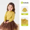 AntiestáticaDudu Family Camiseta Infantil Otoño Ropa Interior para Niñas Ropa Base para Niños Ropa para Bebés y Niños Tops Otoño