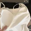 Camisola de Encaje Patchwork Puro Deseo de Verano 2026 para Mujer, sin Mangas con Copas en el Pecho, Top Versátil para Usar con Prendas Exteriores o en Capas