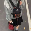 Mochila Escolar Estilo Japonés para Mujer 2025 Nuevo Estilo Ins Linda Bolsa Casual con Cordón Ligera para Viaje Mochila Pequeña