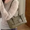 Bolso de Hombro Transfronterizo Color Maillard Retro para Mujer Otoño/Invierno 2026 Nueva Tendencia Moda Commute Bolso de Hombro Único