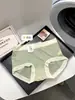 Ropa Interior Antibacteriana de Seda de Hielo 7A para Mujer, Invisible y Visible al Exponerse al Agua, Entrepierna Antibacteriana de Seda de Morera Rosa, Bragas de Verano Ultradelgadas