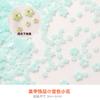 Acessórios de Arte para Unhas Flor de Resina que Muda de Cor, Decorações de Unhas Flor de Cinco Pétalas que Mudam de Cor, Acessórios de Strass para Nail Art Atacado Strass de Cristal