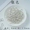 Anel Fechado de Latão Acessórios para Joias DIY Material Anel Redondo para Pendurar Anel de Conexão para Joias Material para Acessórios de Joias Artesanais