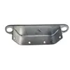 Conjunto Completo de Accesorios para Barandilla de Acero Zincado Base de Fijación Soporte Lámina de Hierro Cubierta Ovalada Soporte en Forma de Z Cubierta Decorativa Valla Sin Soldadura