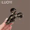 Nuevo y Elegante Pasador de Pelo con Lazo y Pedrería para Mujer, Diseño Elegante para Recogidos en la Parte Trasera de la Cabeza, Accesorio de Pelo Versátil y de Moda