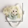 Novo Tecido de Desenho Animado Boneca Pônei Broche Decoração de Sapato Roupa Chapéu Bolsa Pingente Chaveiro Acessórios Feitos à Mão