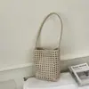 Bolso Casual de Hombro Único Hueco para Axila Madre e Hijo Estilo Vacaciones Verano 2026 Bolso de Playa Bolso Tote de Gran Capacidad para Mujeres
