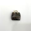 Pingente de bolsa de cristal natural faça você mesmo colar joias ametista verde leste mausoléu pingente ágata pedra semipreciosa pingente