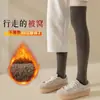 Calcetines hasta la rodilla para mujer, calcetines de tubo alto cálidos de invierno para pantorrilla, calcetines de compresión largos de rizo engrosados, calcetines apilados, calcetines elásticos