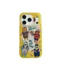 Capa de Celular Bicchibao Peixe Maçã 17Promax com Alça de Desenho Adequada para 16Pro Magnética Camada Dupla 15Pro/14
