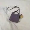 Bolso de Moda Estilo Coreano para Mujer 2026 Nuevo Modelo Bolso Cubo Simple de Gama Alta Versátil Bolso de Hombro Cruzado Súper Popular