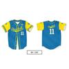 Uniforme de Béisbol Americano Jersey de Béisbol Personalizado Cárdigan Estampado Digitalmente Jersey Casual con Botones Camisa de Manga Corta