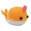 Paquete de Materiales para Crochet de Lana Set Muñeca de Peluche de Tejido Muñeca Tejida Muñeca de Ganchillo Tejido DIY