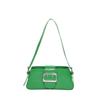 Moda coreana Bolso baguette sexy de moda Ropa de trabajo Bolso de axila Nuevo para mujer Bolso de hombro de alta gama con estampado de cocodrilo estilo motocicleta