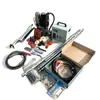 Máquina automática de mandrilamento e soldagem. O fabricante fornece máquina integrada de mandrilamento e soldagem para reparar furos de dobradiça em equipamentos industriais e de mineração.