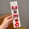 Presilha de Cabelo Desenho Animado Fofa, Grampo, Acessório de Cabelo para Crianças, Presilha Não Danifica Franja Lateral para Meninas