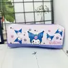 Nuevo Estuche de Lápices de PU de Dibujos Animados de una Sola Capa Kuromi Melody Cinnamon Kt Estuche Multifuncional para Estudiantes de Primaria