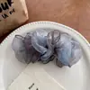 Pinza de Plátano de Malla Esponjosa~Vibras Perezosas Estilo Hong Kong 2026 Nuevo Pinza de Moda para el Cabello Accesorio de Moda para el Cabello