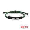 Pulsera de Cuerda Trenzada Multicolor Transfronteriza, Hay que Trabajar Duro, Regalo Conmemorativo para Amigos y Colegas, Pulsera de Acero Inoxidable Grabada