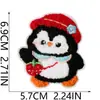 Patches de Pinguim Termocolantes com Textura Macia e Cêrea, com Designs Divertidos para Roupas Infantis, Moletons, Jaquetas e Patches Decorativos Criativos para Malas