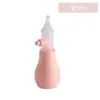 Aspirador Nasal para Bebé, Limpiador de Moco Nasal para Bebé, Limpiador de Moco Nasal tipo Prensa para Recién Nacidos, Bebés y Niños para Descongestionar la Nariz y Eliminar Secreciones Nasales