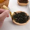 Suministro Directo de Fábrica Pala para Té de Acero Inoxidable 304 Mango Corto Pala para Helado Cabeza Redonda Pala para Postre Pala para Té Profundizada