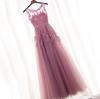 Vestido de Noche Elegante y Delgado, Vestido de Dama de Honor de Lujo Ligero de Alta Gama, Vestido para el Brindis de Boda de la Novia, Vestido de Banquete para Reunión Anual de Fiesta