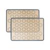 Fabricantes al por mayor de almohadillas de silicona para hornear, almohadillas de fibra de vidrio resistentes a altas temperaturas para hornear macarrones, almohadillas de silicona antiadherentes para hornear en horno