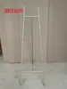 Suporte de Cavalete de Ferro para Casamento Dourado Porta-Retrato Suporte de Casamento Placa de Boas-Vindas Suporte de Exibição de Água Suporte de Exibição de Fotos Suporte para Pintura a Óleo Escandinavo