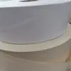 Etiqueta de tela de algodón etiqueta lavada al agua cinta de tejido liso fino borde hecho a mano cinturón de tela leggings cinturón de borde enrollado accesorios cinturón de algodón blanco y negro