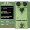 Pedal de Efectos para Guitarra Eléctrica, Popularidad Transfronteriza Distorsión, Overdrive, Delay, Tremolo, Pedal Único para Bajo Eléctrico, Pedal de Efectos para Guitarra Eléctrica