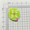Placa de Palabra Acrílica No Te Enojes Accesorios de Joyería DIY Pegamento Cremoso Pasador para el Cabello Infantil Accesorios para el Cabello Material de Decoración de Concha