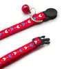 Colar de Sino para Gato Coleira de Cachorro Coleira para Animal de Estimação Colar Decorativo Fivela Oval Colar de Gato Acessórios de Tração