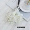 Eucalipto Artificial Transfronterizo de 6 Ramas Hoja de Dinero Boda al Aire Libre Planta Verde Decoración de Interiores del Hogar Flores Falsas