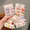 Exquisitos Pasadores de Pelo de Dibujos Animados para Niños, Accesorios para el Cabello de Bebé, Pasadores de Tela Festivos de Princesa de Cobertura Completa Que No Dañan el Cabello, Pasadores de Pelo para Bebé